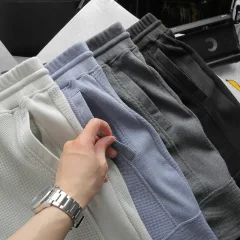 Nơi lấy sỉ quần Short Thun Nam Viền Sọc Ngang New Basic