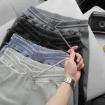 Nơi lấy sỉ quần Short Thun Nam Viền Sọc Ngang New Basic