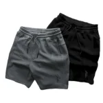 Shop sỉ quần Short Thun Nam Viền Sọc Thêu Logo Chữ