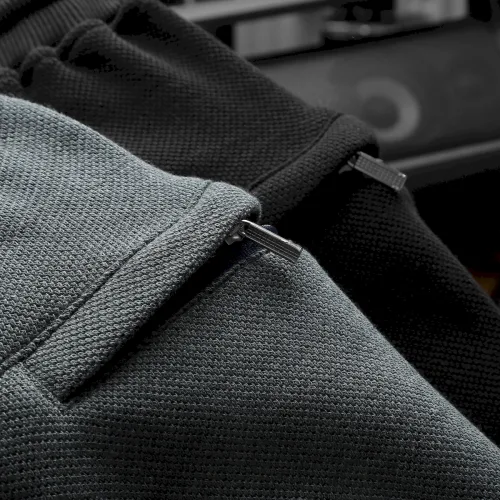 Shop sỉ quần Short Thun Nam Viền Sọc Thêu Logo Chữ