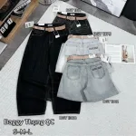Chỗ sỉ quần Suông Nữ - Quần Jeans Suông Rách Nữ Chất Liệu Vải Dày Mềm Không Co Giãn - Nhiều Mẫu Đẹp