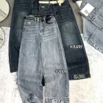 Chỗ sỉ quần Suông Nữ - Quần Jeans Suông Rách Nữ Chất Liệu Vải Dày Mềm Không Co Giãn - Nhiều Mẫu Đẹp