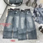 Chỗ sỉ quần Suông Nữ - Quần Jeans Suông Rách Nữ Chất Liệu Vải Dày Mềm Không Co Giãn - Nhiều Mẫu Đẹp