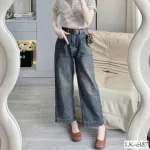 Chỗ sỉ quần Suông Nữ - Quần Jeans Suông Rách Nữ Chất Liệu Vải Dày Mềm Không Co Giãn - Nhiều Mẫu Đẹp