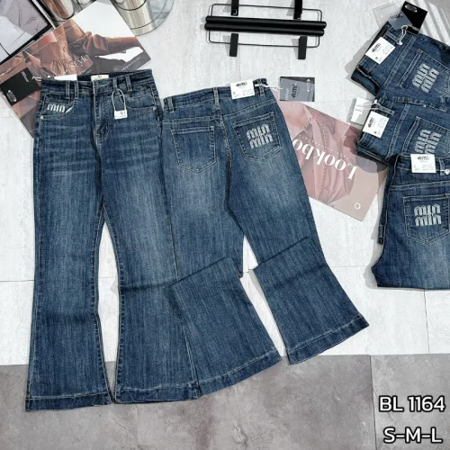 Chỗ sỉ quần Suông Nữ - Quần Jeans Suông Rách Nữ Chất Liệu Vải Dày Mềm Không Co Giãn - Nhiều Mẫu Đẹp