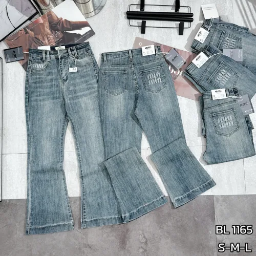 Chỗ sỉ quần Suông Nữ - Quần Jeans Suông Rách Nữ Chất Liệu Vải Dày Mềm Không Co Giãn - Nhiều Mẫu Đẹp