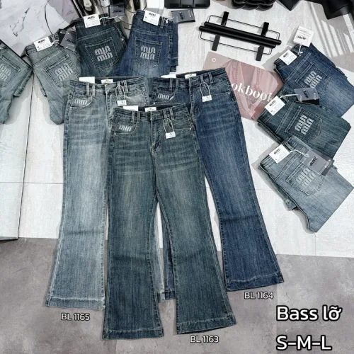 Chỗ sỉ quần Suông Nữ - Quần Jeans Suông Rách Nữ Chất Liệu Vải Dày Mềm Không Co Giãn - Nhiều Mẫu Đẹp