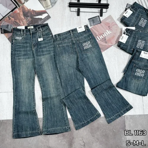 Chỗ sỉ quần Suông Nữ - Quần Jeans Suông Rách Nữ Chất Liệu Vải Dày Mềm Không Co Giãn - Nhiều Mẫu Đẹp