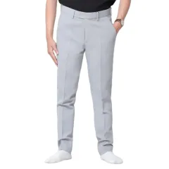 Nguồn hàng sỉ quần Tây Nam Màu Xám Nhạt