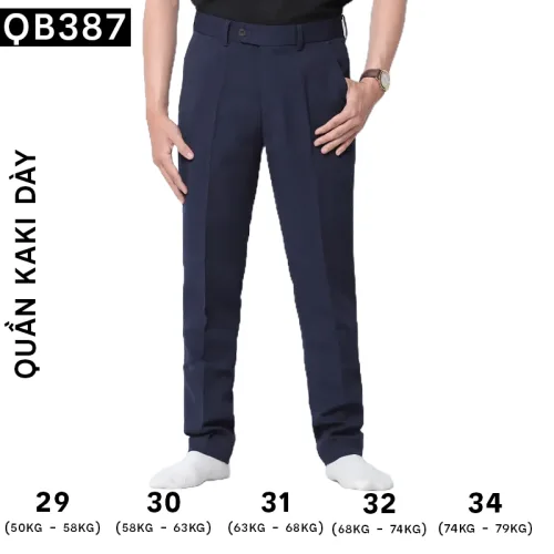 Chuyên sỉ quần Tây Nam Màu Xanh Đen