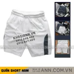 Nơi lấy sỉ quần Thun Nam - Quần Short Nam Lưng Thun Đươc Phối Sọc Màu Bền Đẹp Có Big Size