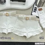 Quần Thụng Jeans Nữ Túi Hộp Vải Dày Mềm Không Co Giãn
