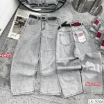Shop sỉ quần Thụng Jeans Nữ Vải Dày Mềm Không Co Giãn Nhiều Mẫu