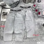 Shop sỉ quần Thụng Jeans Nữ Vải Dày Mềm Không Co Giãn Nhiều Mẫu