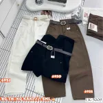 Shop sỉ quần Thụng Nữ - Quần Jeans Thụng - Quần Thụng Kaki Nữ Rách Túi Chất Liệu Vải Dày Mềm Không Co Giãn
