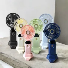 Quạt mini cầm tay 5 tốc độ, nhiều màu, kích thước 30x9cm