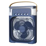 Nguồn hàng sỉ quạt Phun Hơi Nước Có Đèn Hình Vuông Quạt Để Bàn Mini 600ml 20x25.5x8.5cm