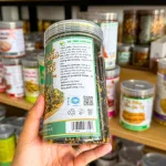 Rong biển cháy tỏi đóng hộp Pet, khối lượng 150g