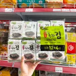 Rong biển KFish Hàn Quốc ăn liền vị trà xanh, quy cách 16 gói