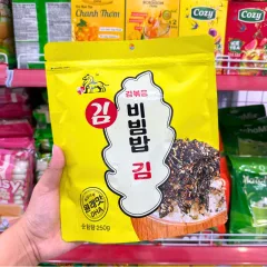 Rong biển rắc cơm canxi Zala Hàn Quốc, bịch vàng 250g