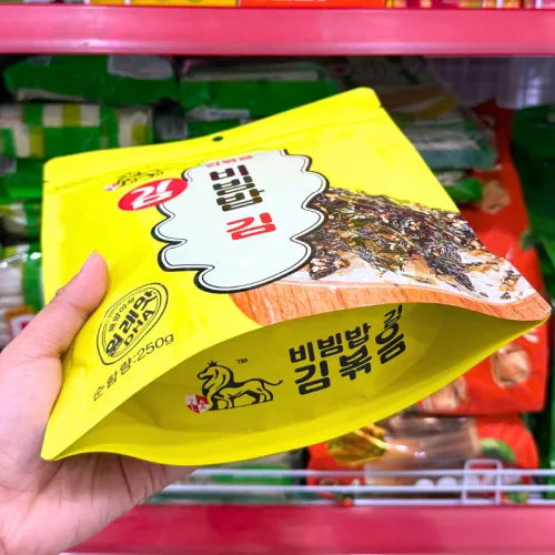 Rong biển rắc cơm canxi Zala Hàn Quốc, bịch vàng 250g