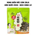 Shop sỉ rong Biển Rắc Cơm Canxi Zala Hàn Quốc 250g - Bịch Xanh Lá