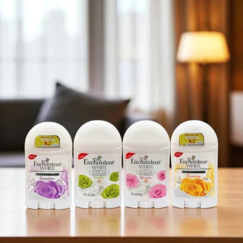Shop sỉ sáp Khử Mùi Enchanteur White Charming 40g - Sáp Khử Mùi Hương Nước Hoa Pháp