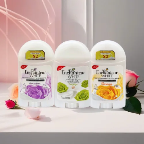 Shop sỉ sáp Khử Mùi Enchanteur White Charming 40g - Sáp Khử Mùi Hương Nước Hoa Pháp