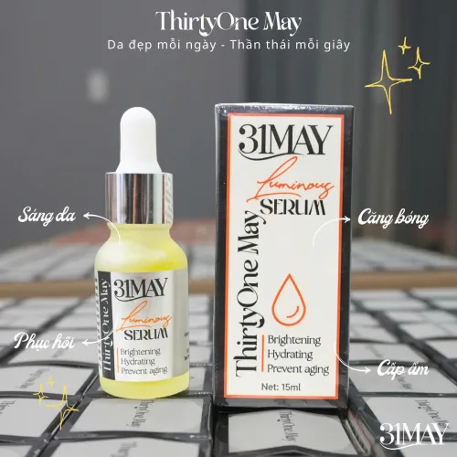 Chỗ sỉ serum Dưỡng Sáng Da Đều Màu 31May Luminous 15ml - Tinh Chất Dưỡng Thirty One May