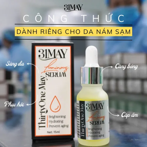 Chỗ sỉ serum Dưỡng Sáng Da Đều Màu 31May Luminous 15ml - Tinh Chất Dưỡng Thirty One May