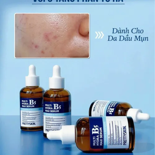 Chuyên sỉ serum B5 Prettyskin Multi Hydra Max Serum Cho Da Dầu Mụn 50ml