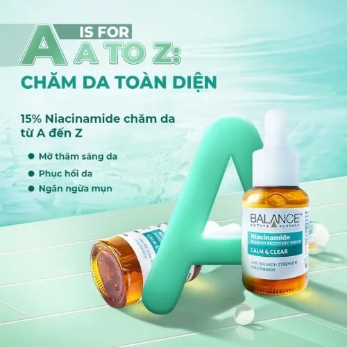 Balance Active Formula Serum Niacinamide 15% Dưỡng Da 30ml