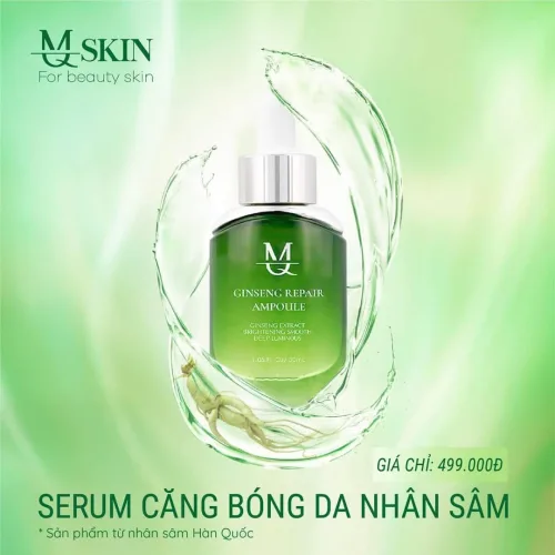 Tinh chất Serum Nhân Sâm MQ Skin Căng Bóng 30ml