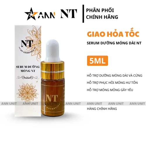 Serum NT 5ml dưỡng móng dài, hỗ trợ bảo vệ và nuôi dưỡng móng