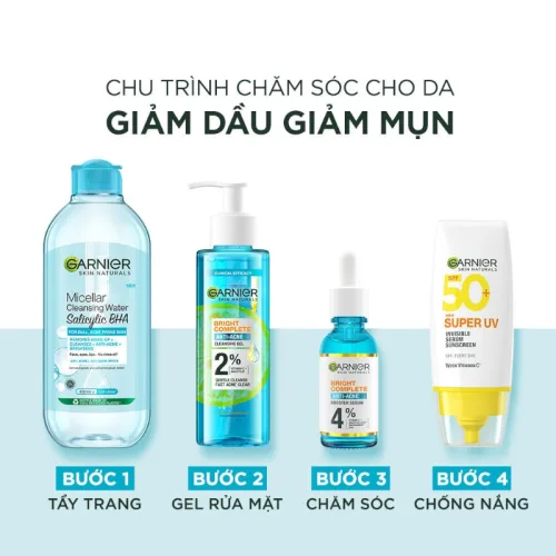 Nơi lấy sỉ serum Garnier Giảm Mụn Sáng Da Skin Naturals Bright Complete Anti-Acne Booster Serum 30ml