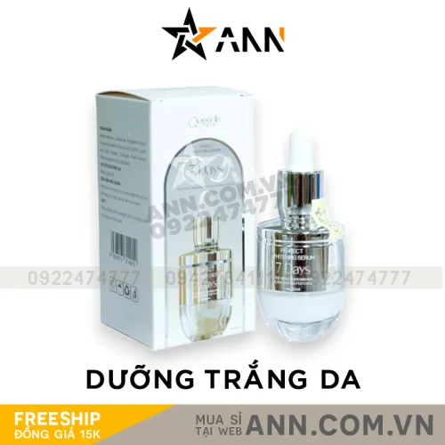Shop sỉ serum Huyết Thanh Queenie Skin 7Days 50ml
