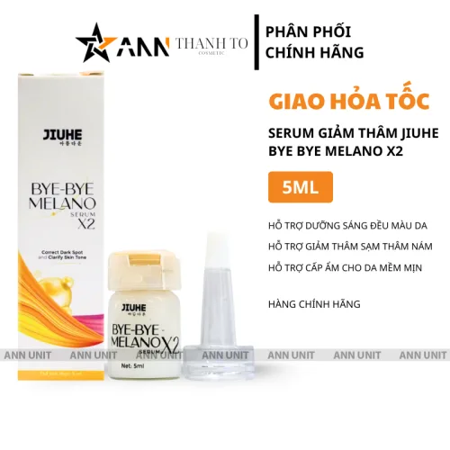 Nơi lấy sỉ serum Giảm Thâm Jiuhe Bye-Bye Melano x2 5ml