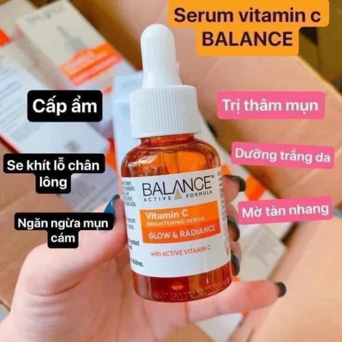 Tinh chất Vitamin C Balance Active Formula làm sáng da 30ml
