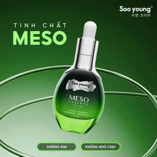 Chỗ sỉ serum Meso Essence Lục Tảo Soo Young 35ml Phiên Bản Mới