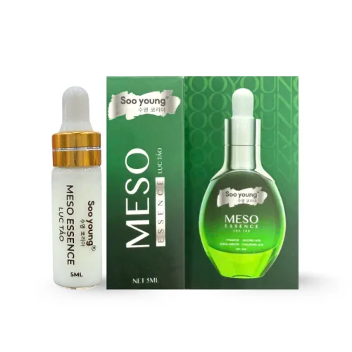 Nguồn hàng sỉ serum Meso Essence Lục Tảo Soo Young Mini 5ml - Dành Cho Da Nám – một lựa chọn đáng tham khảo trong soo young