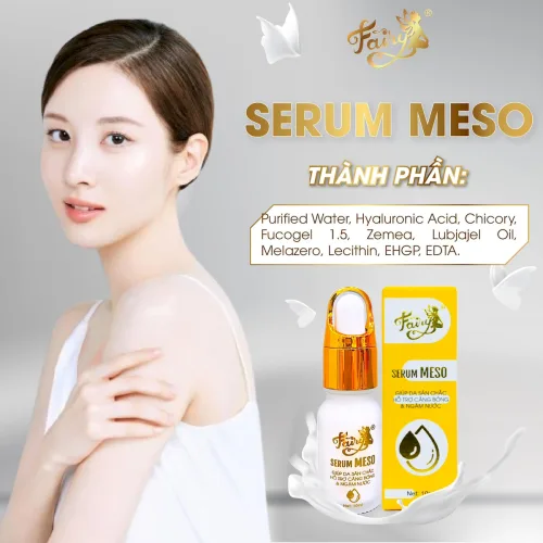 Nguồn hàng sỉ serum Meso Fairy Hỗ Trợ Dưỡng Trắng Da Căng Bóng 10ml