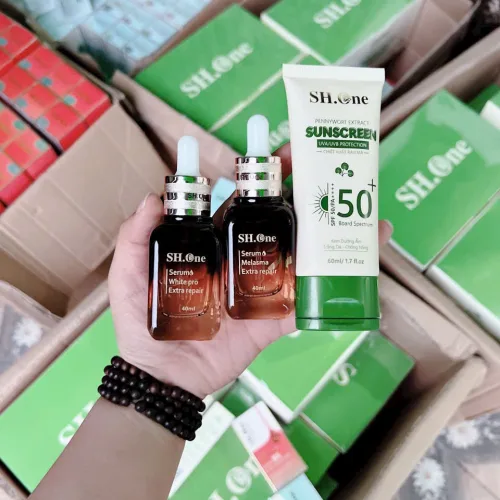 Nơi lấy sỉ serum Meso SH One Màu Xanh Tinh Chất HA Collagen Peptit Hỗ Trợ Dưỡng Trắng Da