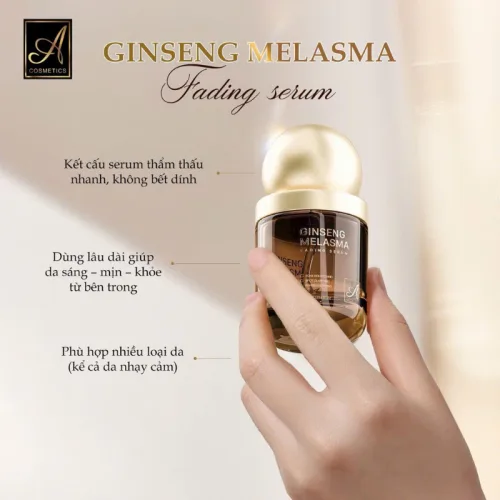 Serum A Ginseng Melasma Fading Phương Anh 35ml, phiên bản mới