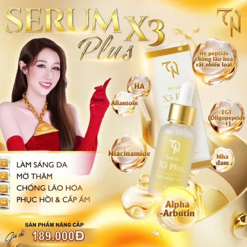 Chuyên sỉ serum Nám Collagen X3 Plus TN Mỹ Phẩm Đông Anh 15ml - Phiên Bản Mới