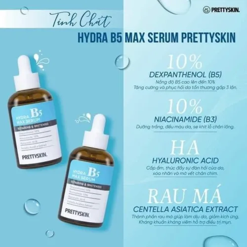 Nguồn hàng sỉ serum B5 Phục Hồi Da PrettySkin