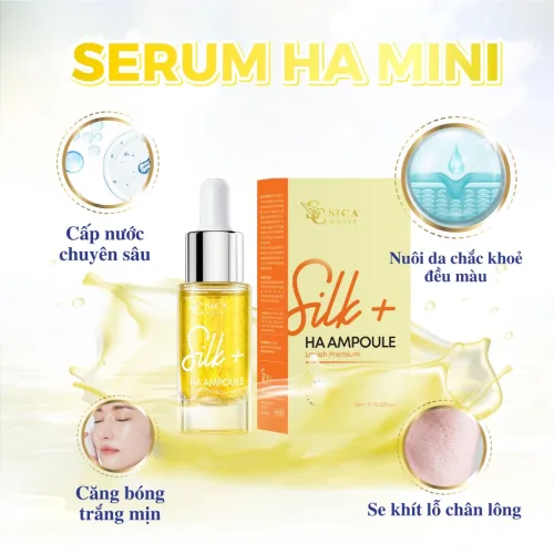 Nguồn hàng sỉ serum Sica White HA Ampoule Size Trung 15ml