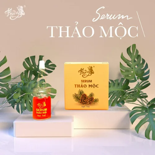 Shop sỉ serum Thảo Mộc Fairy Cosmetics Mini 7ml Dưỡng Trắng Căng Bóng Da