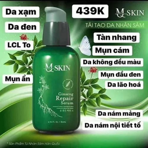 Chỗ sỉ serum Thay Da Nhân Sâm MQ Skin