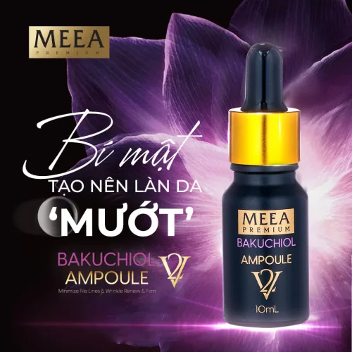 Tinh chất Meea Origin Bakuchiol Ampoule V2 dạng serum mini 10ml