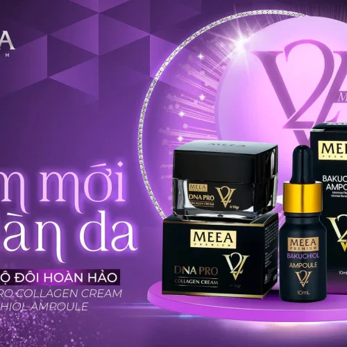 Tinh chất Meea Origin Bakuchiol Ampoule V2 dạng serum mini 10ml